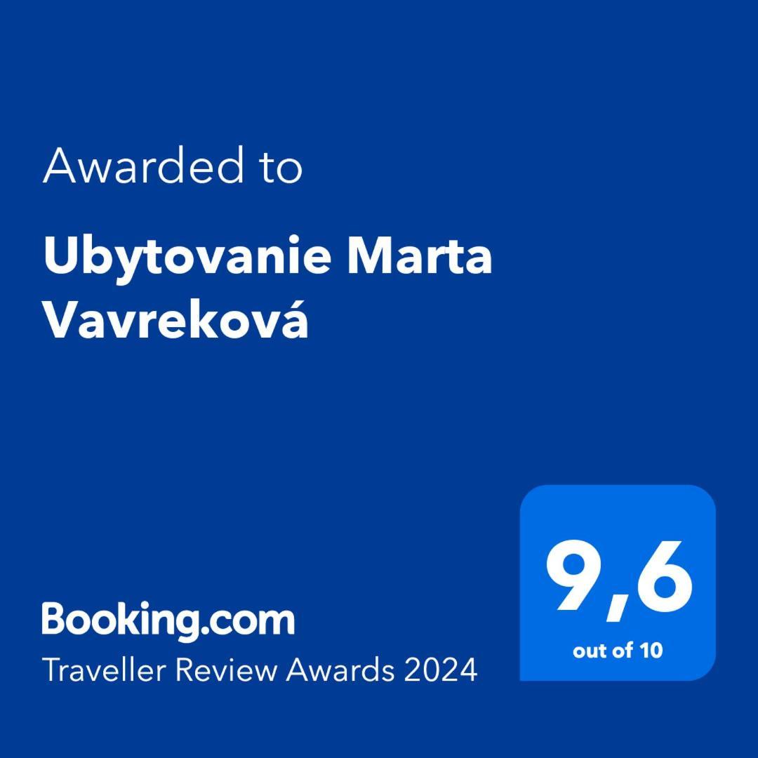 Ubytovanie Marta Vavrekova هابوكا المظهر الخارجي الصورة