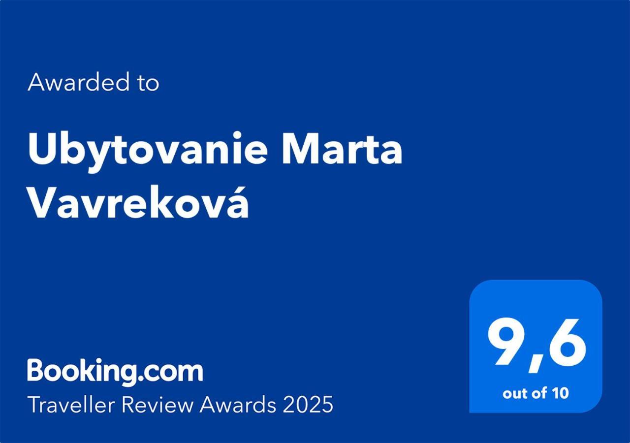 Ubytovanie Marta Vavrekova هابوكا المظهر الخارجي الصورة